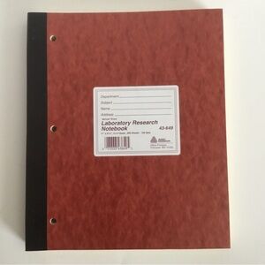 Avery Dennison Laboratory Research Notebook  200 - 100 Sets 43-649 Discontinued